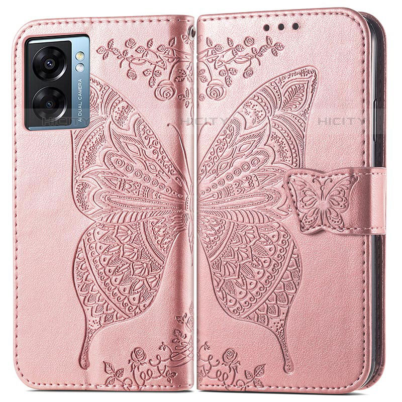 Coque Portefeuille Papillon Livre Cuir Etui Clapet pour OnePlus Nord N300 5G Plus