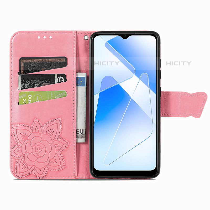 Coque Portefeuille Papillon Livre Cuir Etui Clapet pour Oppo A53s 5G Plus