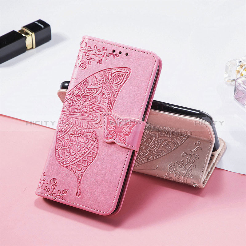 Coque Portefeuille Papillon Livre Cuir Etui Clapet pour Realme 8i Plus