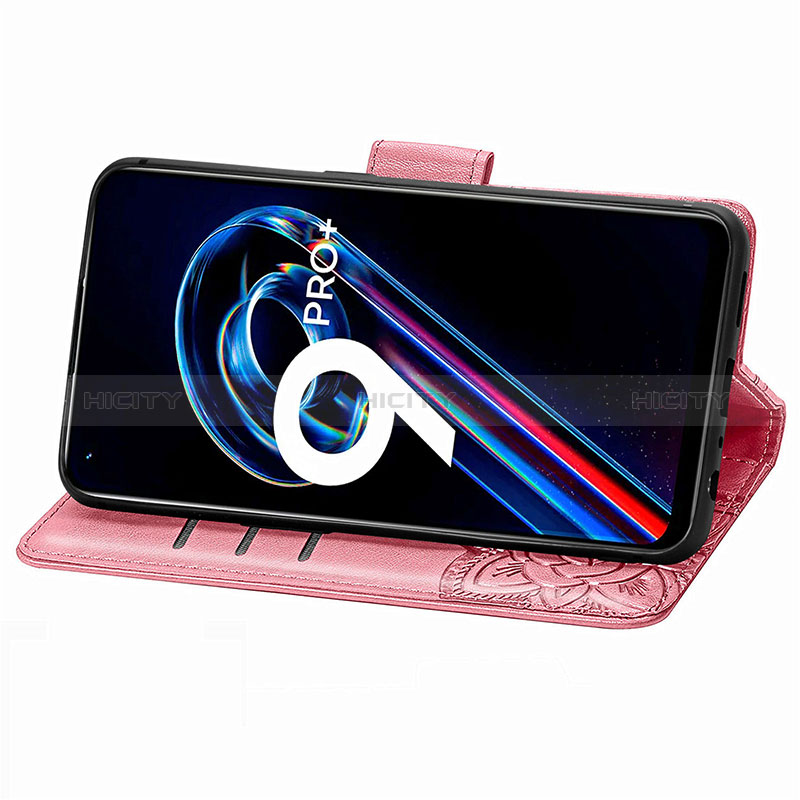 Coque Portefeuille Papillon Livre Cuir Etui Clapet pour Realme 9 4G Plus