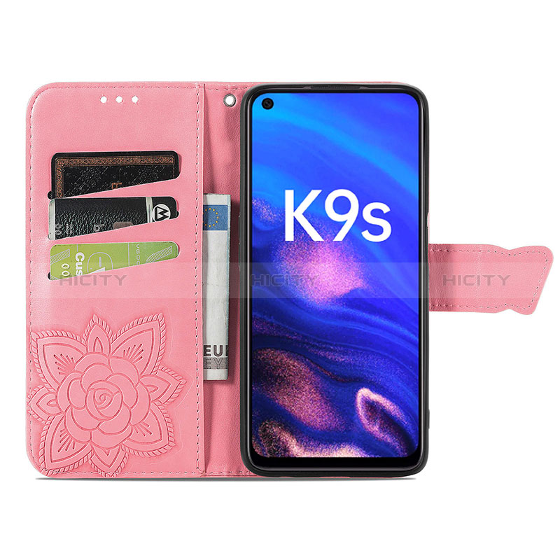 Coque Portefeuille Papillon Livre Cuir Etui Clapet pour Realme 9 SE 5G Plus