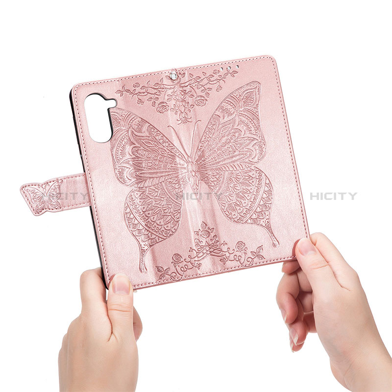 Coque Portefeuille Papillon Livre Cuir Etui Clapet pour Realme C33 (2023) Plus