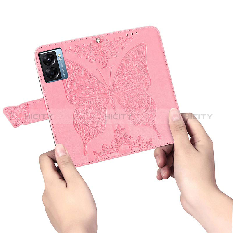 Coque Portefeuille Papillon Livre Cuir Etui Clapet pour Realme V23 5G Plus