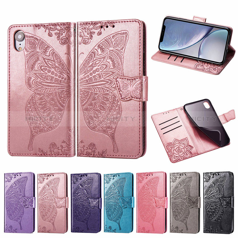 Coque Portefeuille Papillon Livre Cuir Etui Clapet pour Samsung Galaxy Note 10 Lite Plus