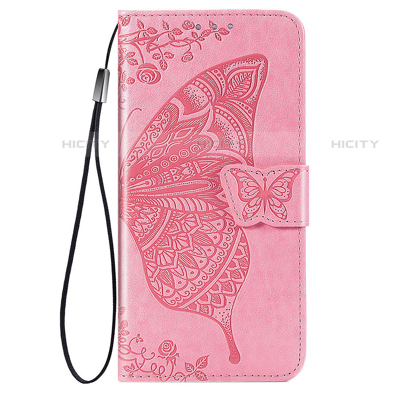 Coque Portefeuille Papillon Livre Cuir Etui Clapet pour Samsung Galaxy S21 Ultra 5G Plus