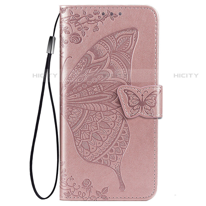 Coque Portefeuille Papillon Livre Cuir Etui Clapet pour Samsung Galaxy S21 Ultra 5G Plus