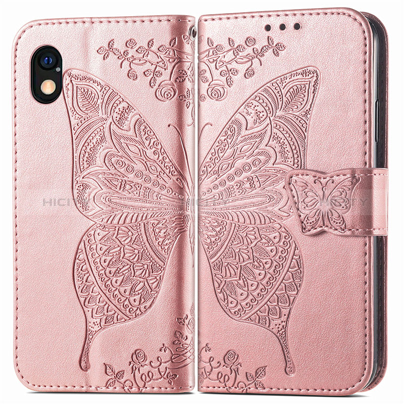 Coque Portefeuille Papillon Livre Cuir Etui Clapet pour Sony Xperia Ace III SO-53C Plus