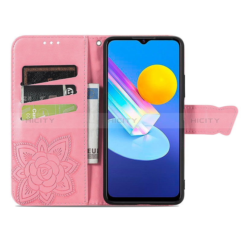 Coque Portefeuille Papillon Livre Cuir Etui Clapet pour Vivo Y75s 5G Plus