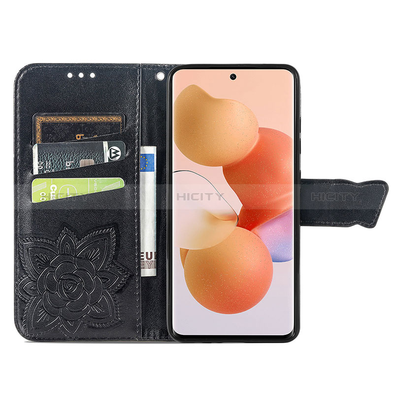 Coque Portefeuille Papillon Livre Cuir Etui Clapet pour Xiaomi Civi 1S 5G Plus