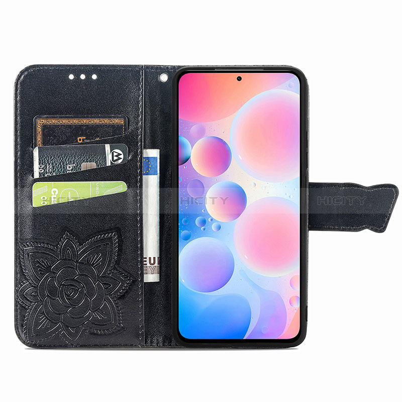 Coque Portefeuille Papillon Livre Cuir Etui Clapet pour Xiaomi Mi 11X Pro 5G Plus