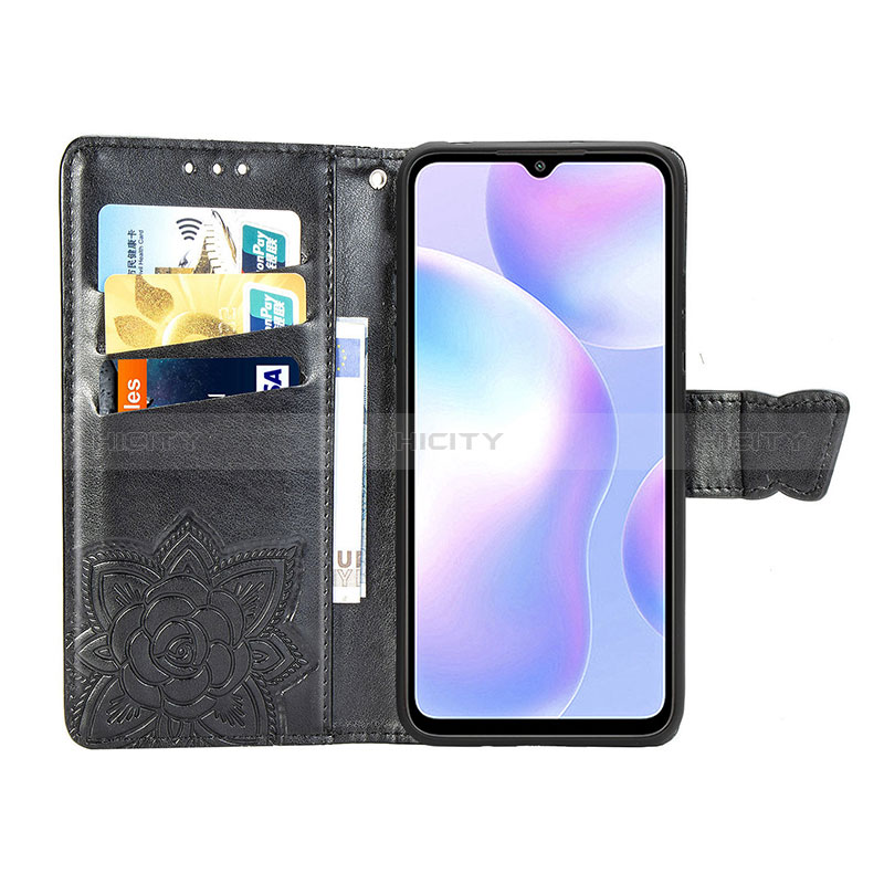 Coque Portefeuille Papillon Livre Cuir Etui Clapet pour Xiaomi Redmi 9i Plus