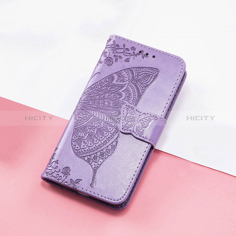 Coque Portefeuille Papillon Livre Cuir Etui Clapet S01D pour Huawei Honor 50 Pro 5G Plus