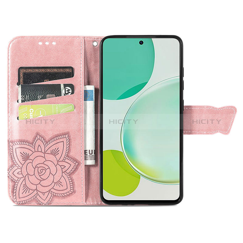 Coque Portefeuille Papillon Livre Cuir Etui Clapet S01D pour Huawei Nova 11i Plus