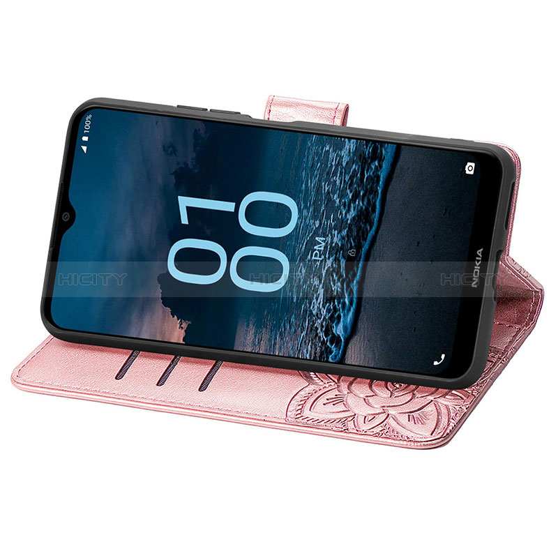 Coque Portefeuille Papillon Livre Cuir Etui Clapet S01D pour Nokia G100 Plus