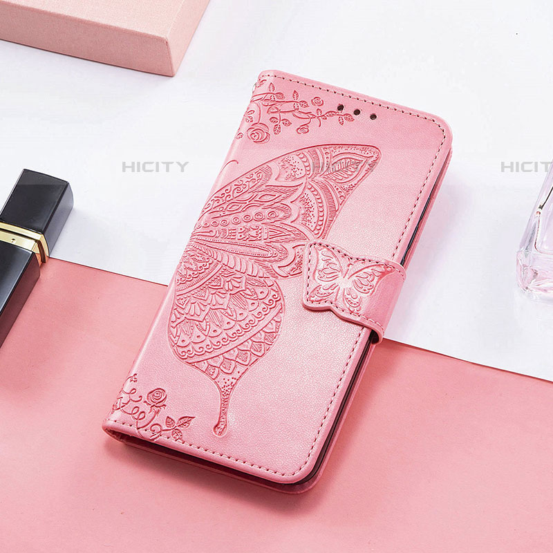 Coque Portefeuille Papillon Livre Cuir Etui Clapet S01D pour Samsung Galaxy M13 4G Plus