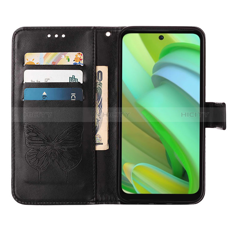 Coque Portefeuille Papillon Livre Cuir Etui Clapet Y01B pour Motorola Moto G Power 5G (2023) Plus