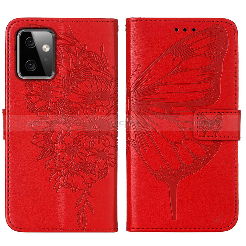 Coque Portefeuille Papillon Livre Cuir Etui Clapet Y01B pour Motorola Moto G Power 5G (2023) Plus