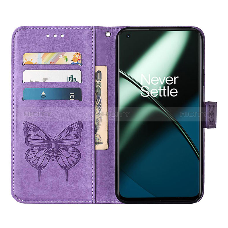 Coque Portefeuille Papillon Livre Cuir Etui Clapet Y01B pour OnePlus 11 5G Plus