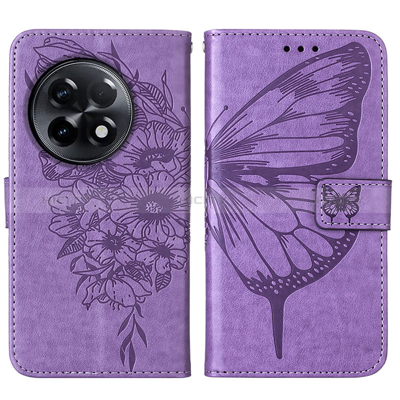 Coque Portefeuille Papillon Livre Cuir Etui Clapet Y01B pour OnePlus Ace 2 5G Plus