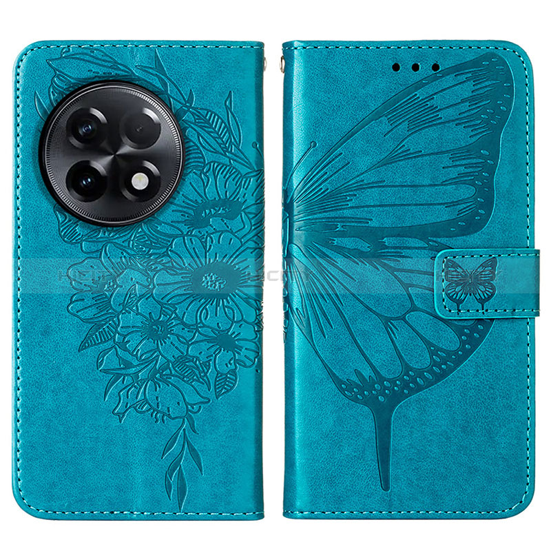 Coque Portefeuille Papillon Livre Cuir Etui Clapet Y01B pour OnePlus Ace 2 Pro 5G Plus