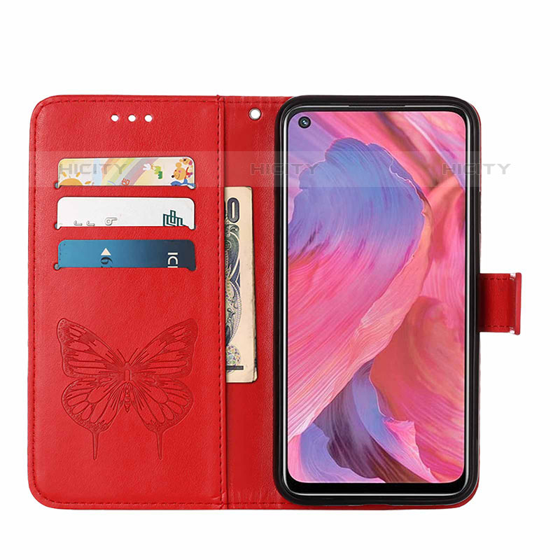 Coque Portefeuille Papillon Livre Cuir Etui Clapet Y01B pour Oppo A93 5G Plus