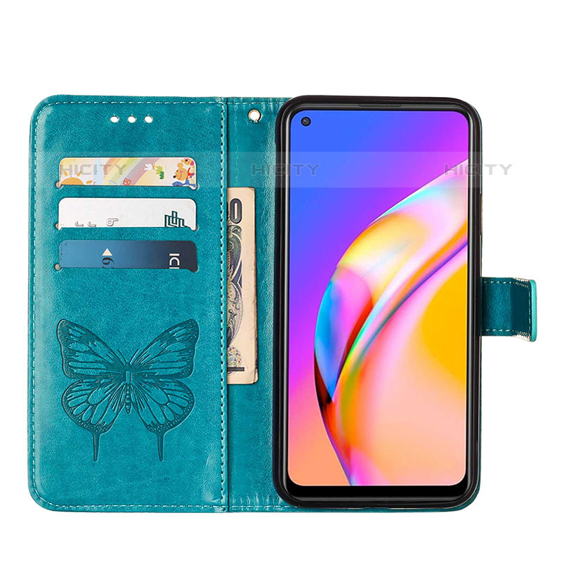 Coque Portefeuille Papillon Livre Cuir Etui Clapet Y01B pour Oppo A95 5G Plus