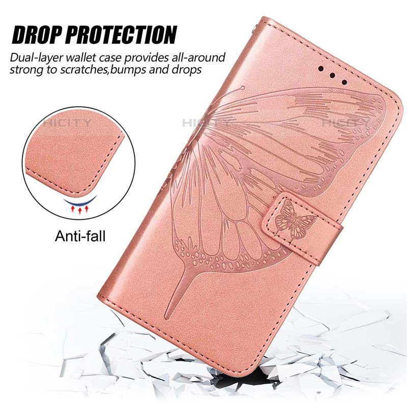 Coque Portefeuille Papillon Livre Cuir Etui Clapet Y01B pour Oppo F19 Pro Plus