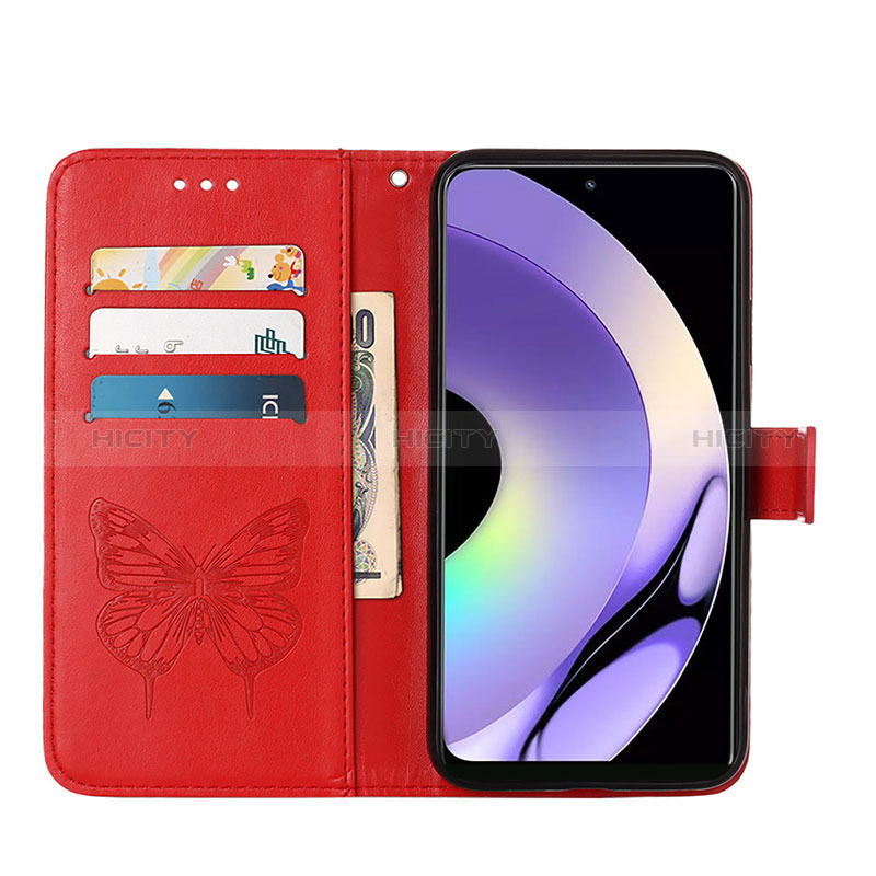 Coque Portefeuille Papillon Livre Cuir Etui Clapet Y01B pour Realme 10 Pro 5G Plus