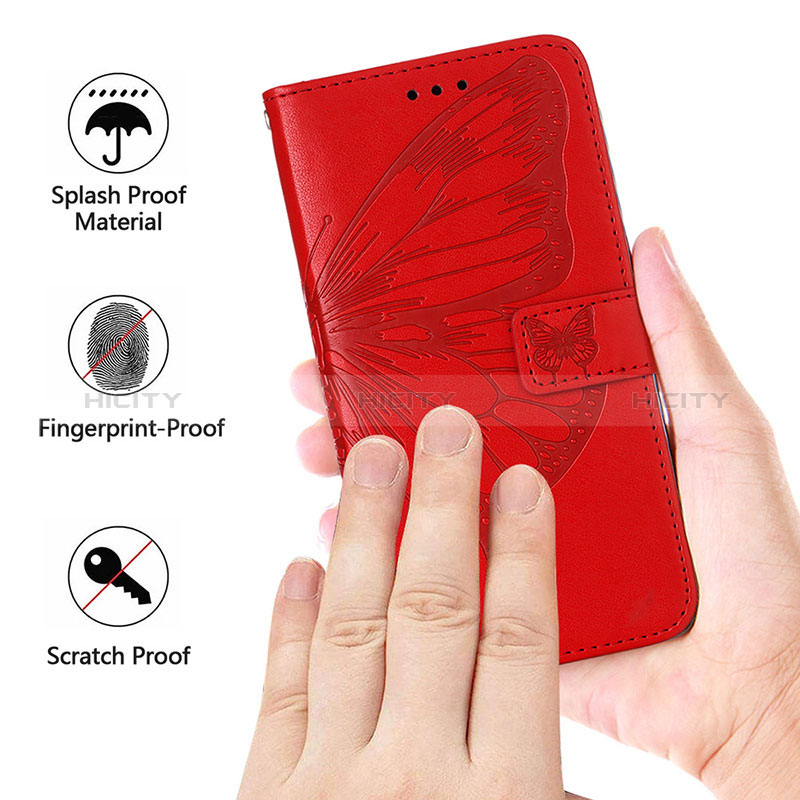 Coque Portefeuille Papillon Livre Cuir Etui Clapet Y01B pour Realme 10 Pro 5G Plus