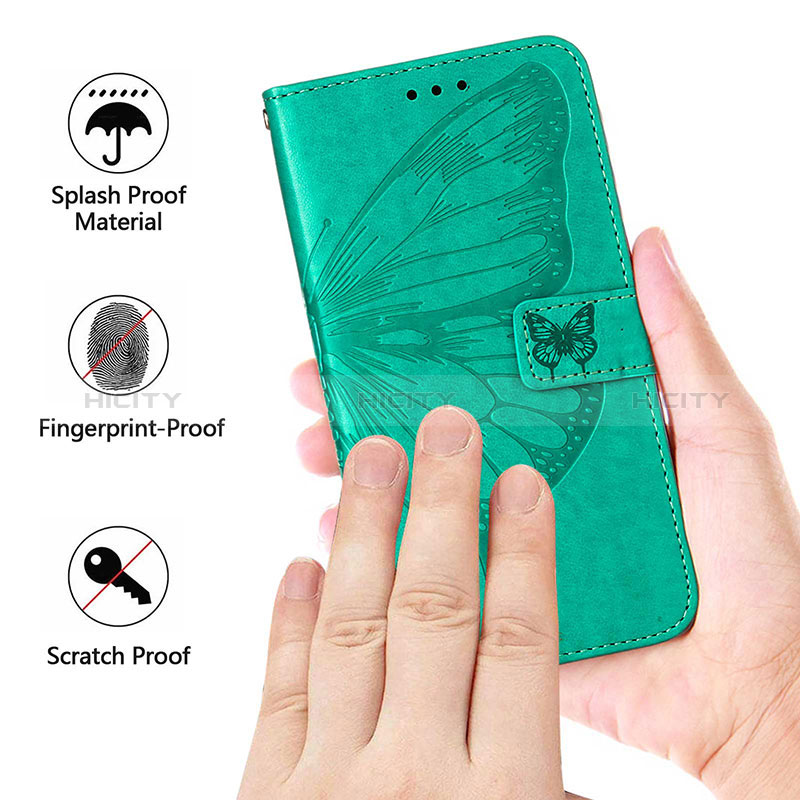 Coque Portefeuille Papillon Livre Cuir Etui Clapet Y01B pour Realme 8 5G Plus