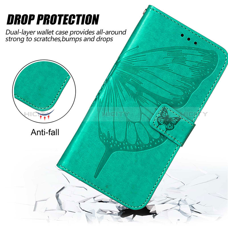 Coque Portefeuille Papillon Livre Cuir Etui Clapet Y01B pour Realme 8s 5G Plus