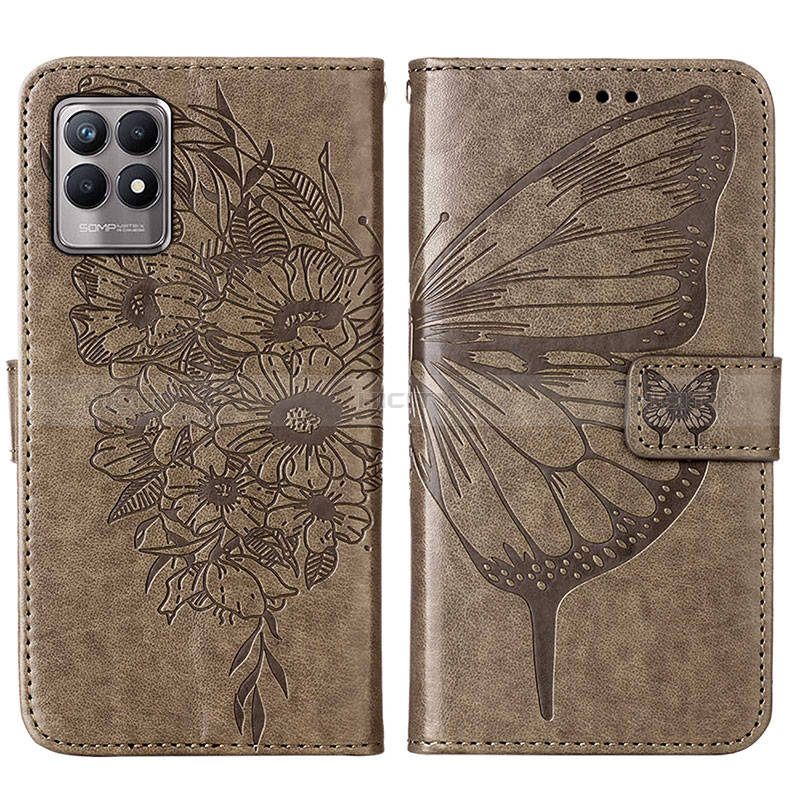 Coque Portefeuille Papillon Livre Cuir Etui Clapet Y01B pour Realme Narzo 50 4G Plus