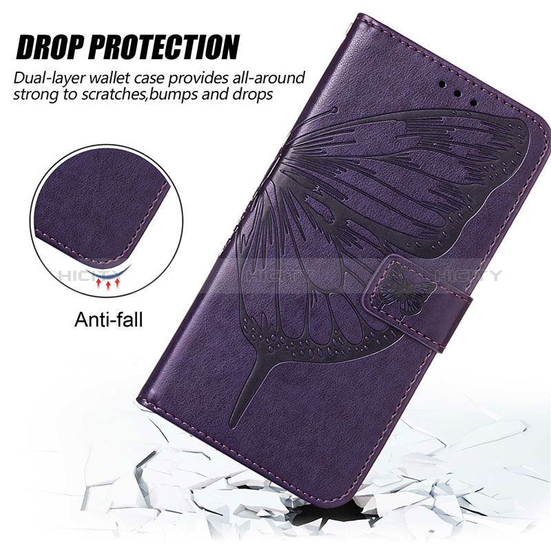 Coque Portefeuille Papillon Livre Cuir Etui Clapet Y01B pour Realme Narzo 50A Plus