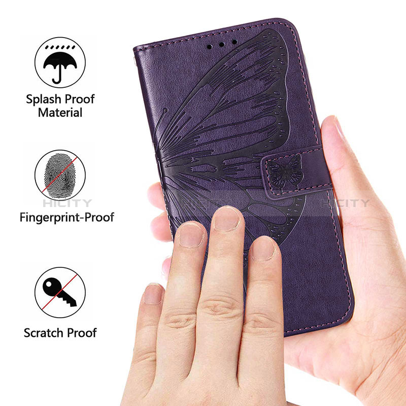 Coque Portefeuille Papillon Livre Cuir Etui Clapet Y01B pour Realme Narzo 50A Plus