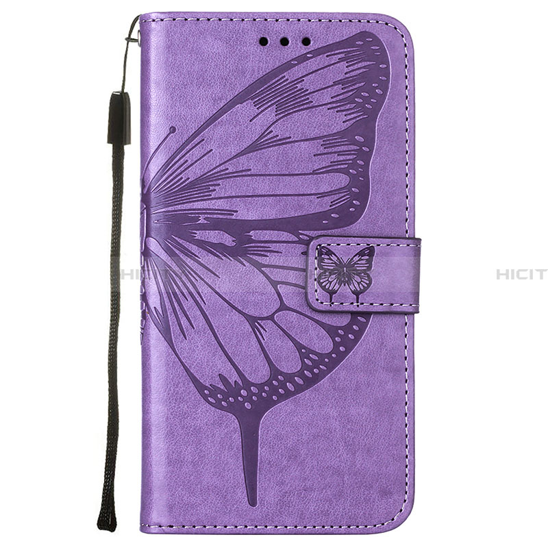 Coque Portefeuille Papillon Livre Cuir Etui Clapet Y01B pour Samsung Galaxy A02 Plus