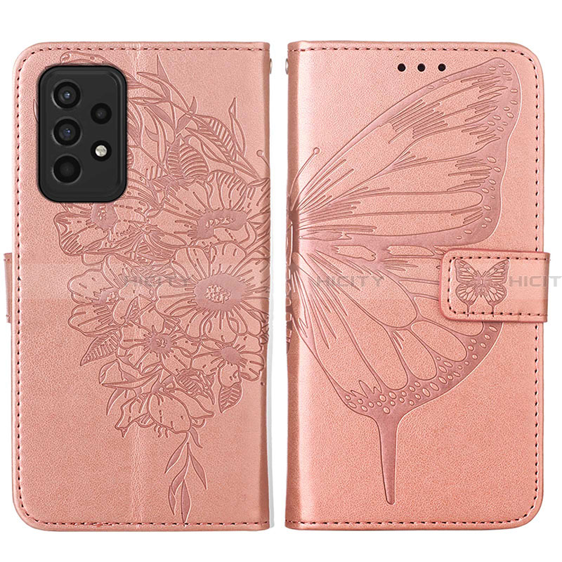 Coque Portefeuille Papillon Livre Cuir Etui Clapet Y01B pour Samsung Galaxy A33 5G Plus