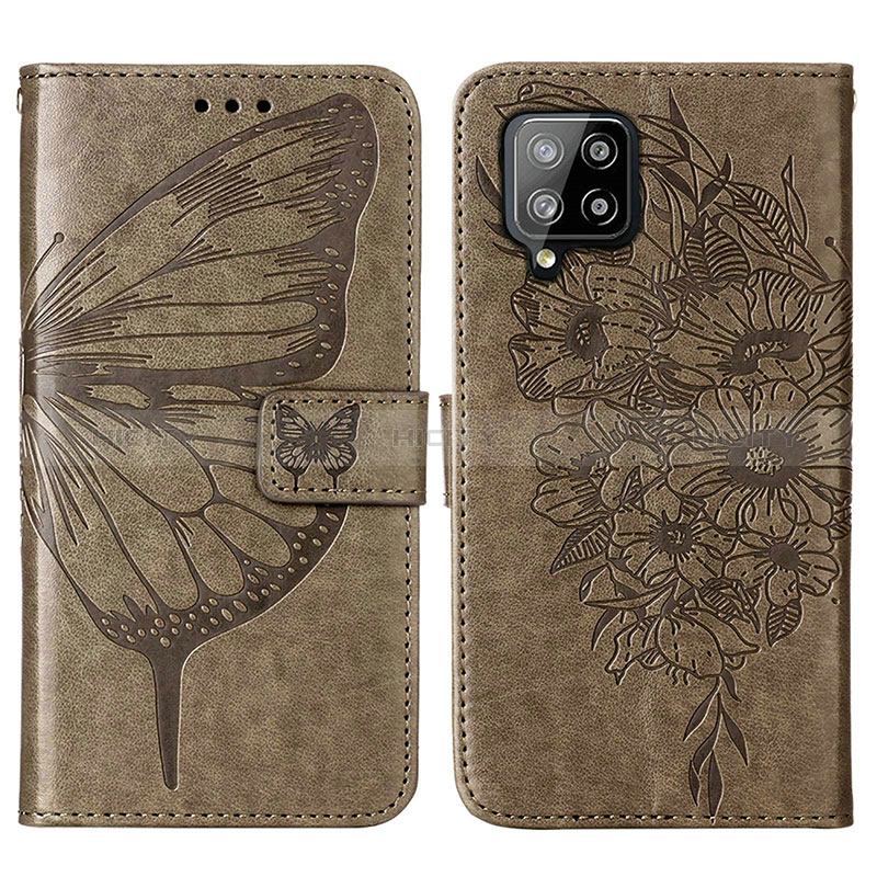 Coque Portefeuille Papillon Livre Cuir Etui Clapet Y01B pour Samsung Galaxy A42 5G Plus