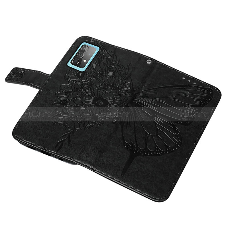 Coque Portefeuille Papillon Livre Cuir Etui Clapet Y01B pour Samsung Galaxy A52s 5G Plus