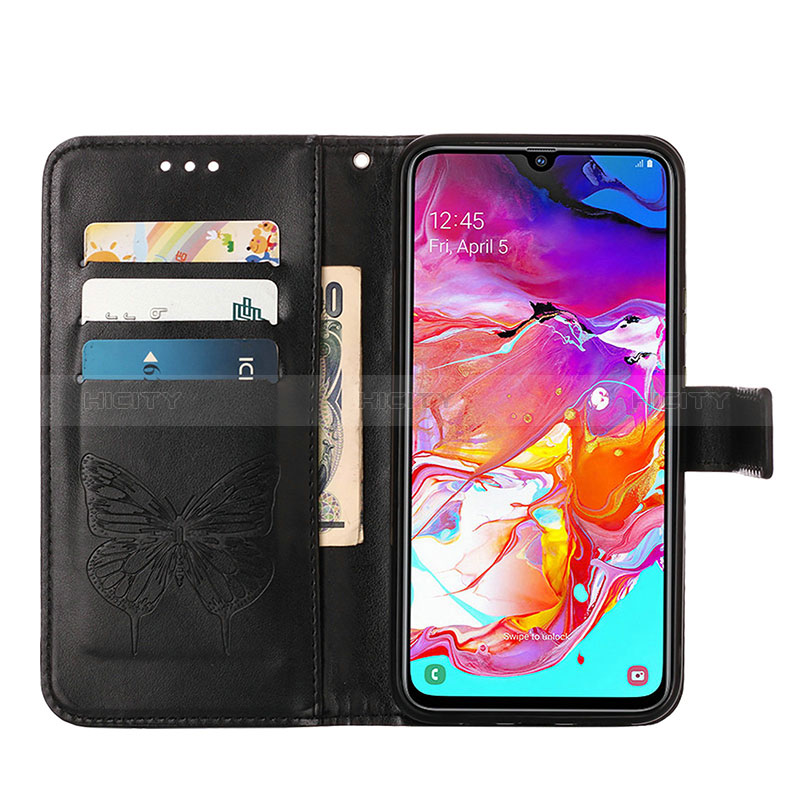 Coque Portefeuille Papillon Livre Cuir Etui Clapet Y01B pour Samsung Galaxy A70 Plus