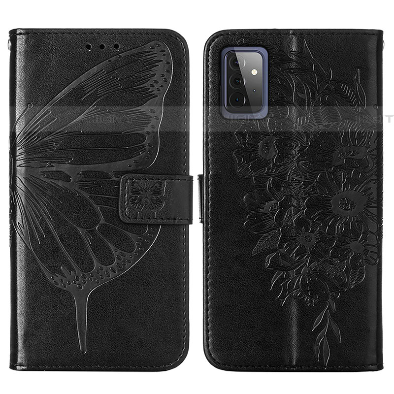 Coque Portefeuille Papillon Livre Cuir Etui Clapet Y01B pour Samsung Galaxy A72 4G Plus