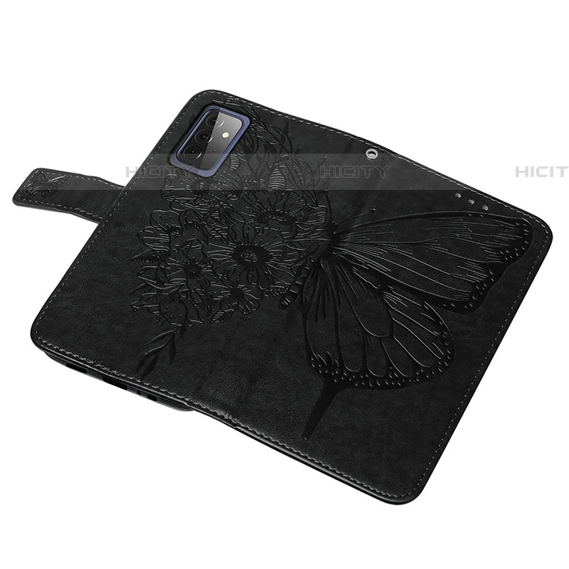 Coque Portefeuille Papillon Livre Cuir Etui Clapet Y01B pour Samsung Galaxy A72 5G Plus