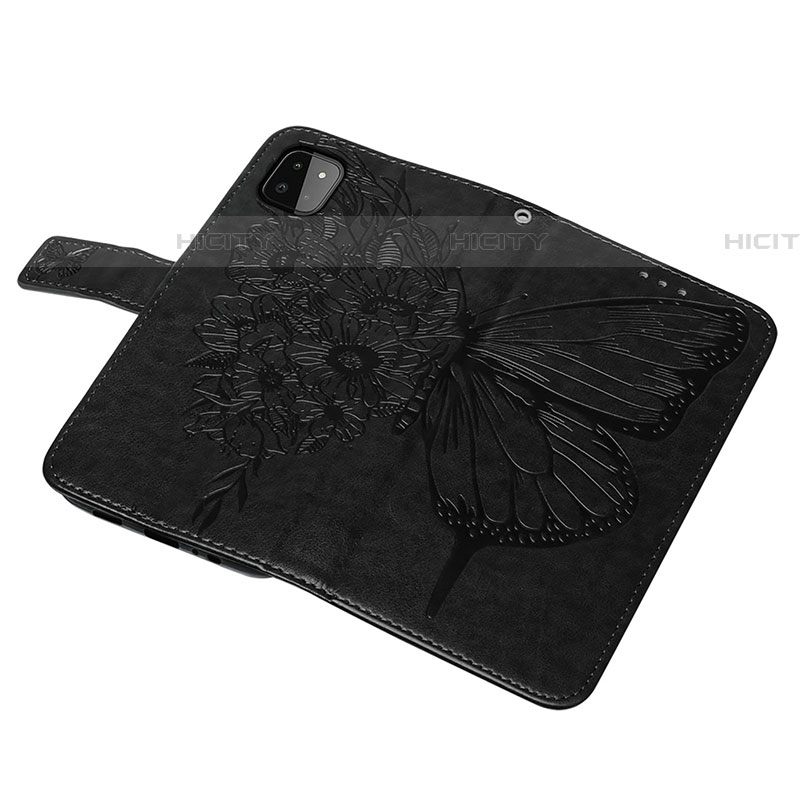 Coque Portefeuille Papillon Livre Cuir Etui Clapet Y01B pour Samsung Galaxy F42 5G Plus