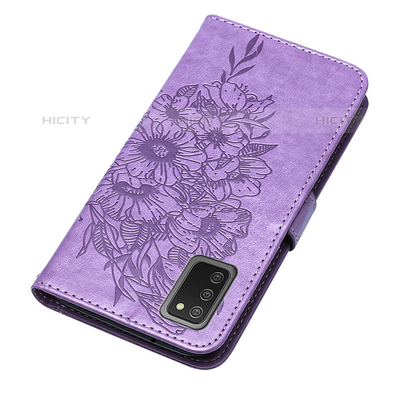 Coque Portefeuille Papillon Livre Cuir Etui Clapet Y01B pour Samsung Galaxy M02s Plus