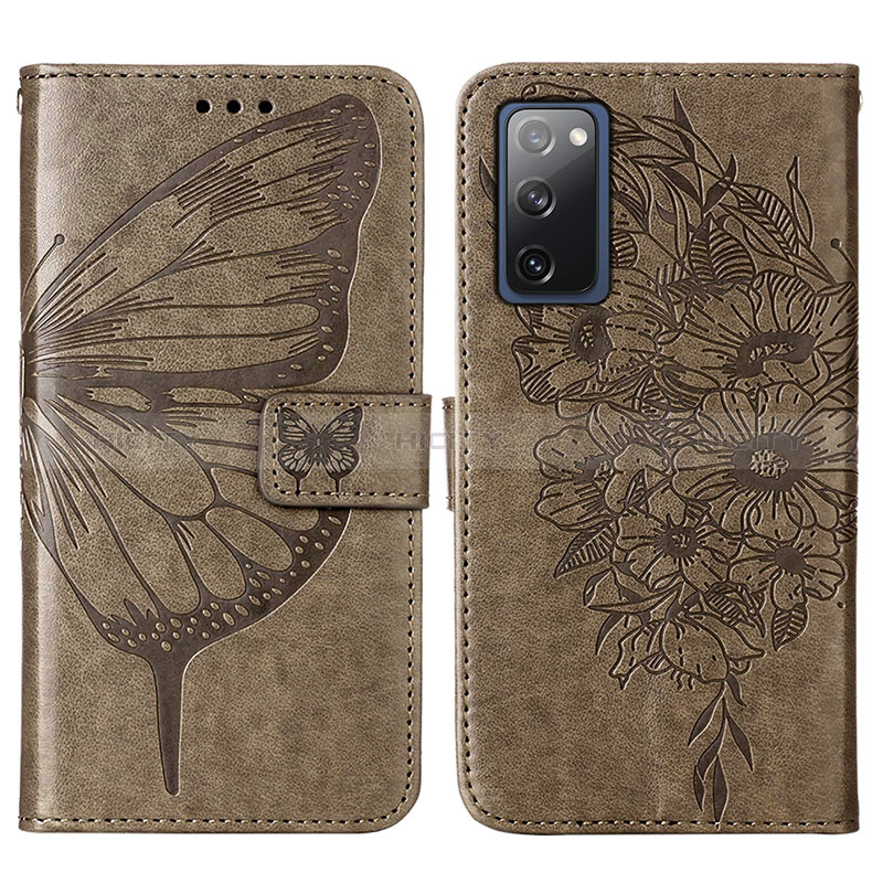 Coque Portefeuille Papillon Livre Cuir Etui Clapet Y01B pour Samsung Galaxy S20 FE (2022) 5G Plus