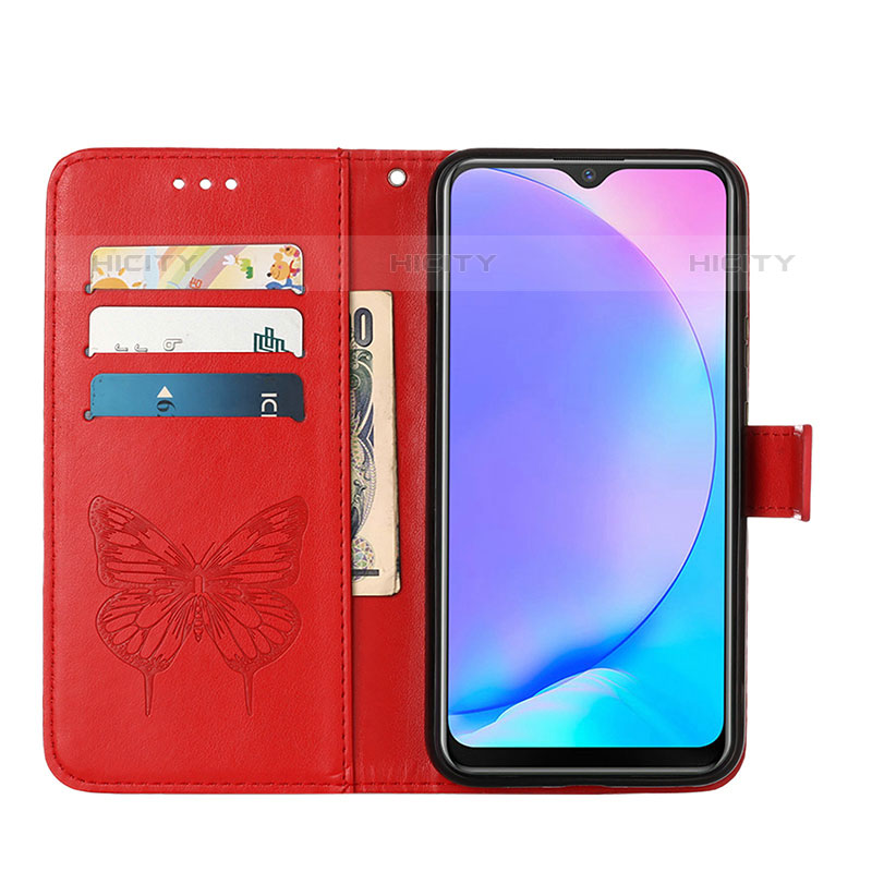 Coque Portefeuille Papillon Livre Cuir Etui Clapet Y01B pour Vivo Y11 Plus