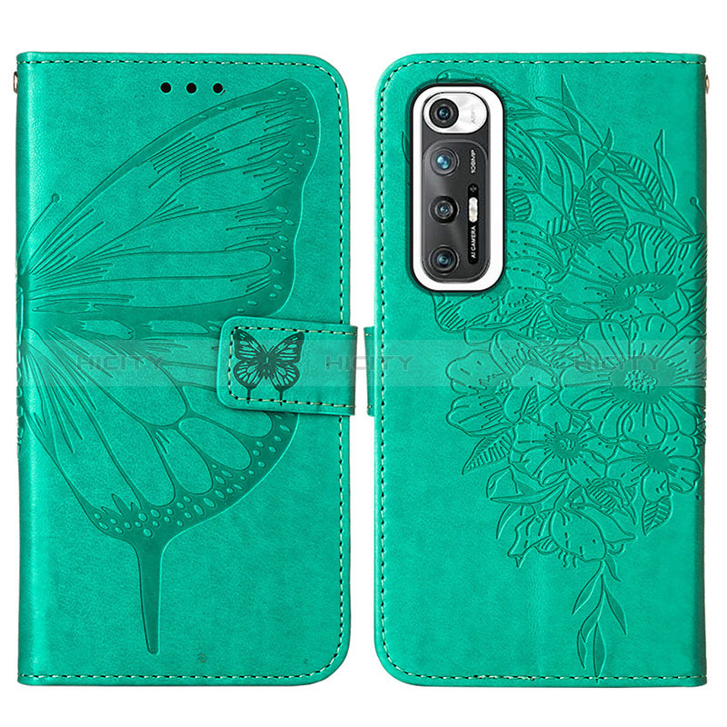 Coque Portefeuille Papillon Livre Cuir Etui Clapet Y01B pour Xiaomi Mi 10S 5G Plus