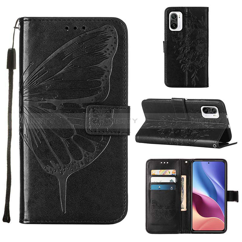 Coque Portefeuille Papillon Livre Cuir Etui Clapet Y01B pour Xiaomi Mi 11X 5G Plus