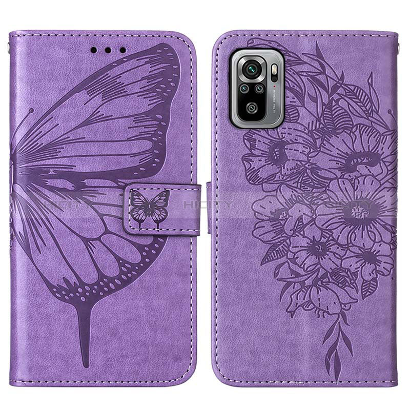 Coque Portefeuille Papillon Livre Cuir Etui Clapet Y01B pour Xiaomi Redmi Note 11 SE India 4G Plus