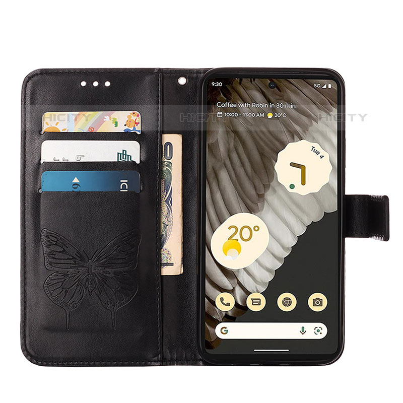 Coque Portefeuille Papillon Livre Cuir Etui Clapet Y02B pour Google Pixel 8 5G Plus