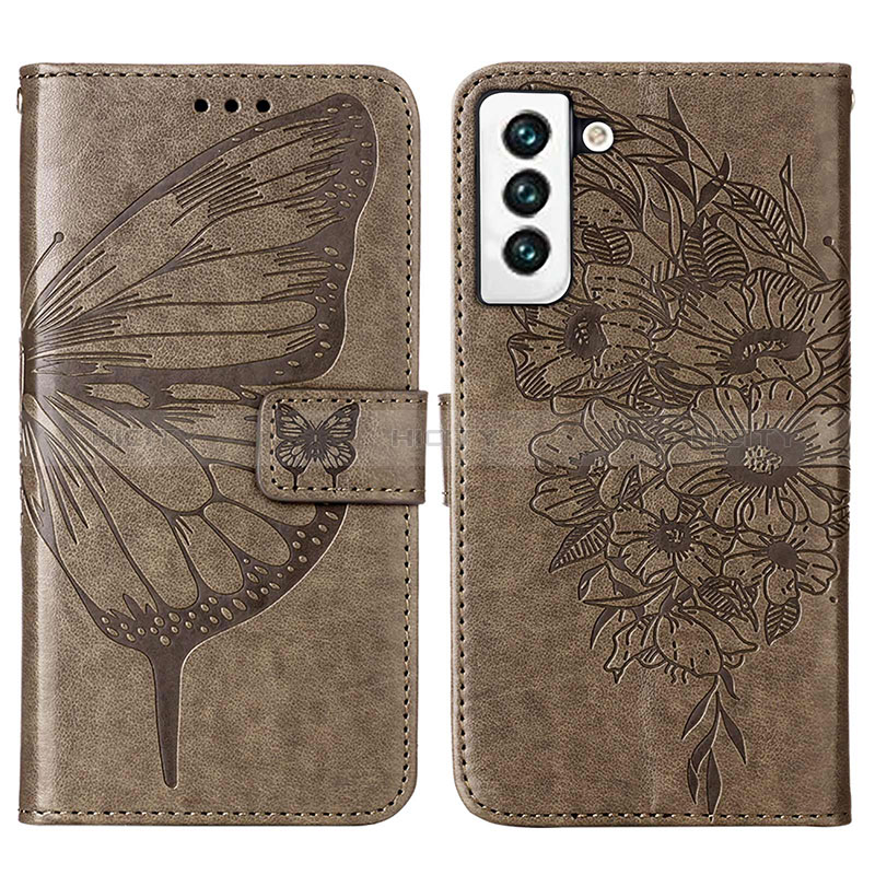 Coque Portefeuille Papillon Livre Cuir Etui Clapet Y06B pour Samsung Galaxy S25 5G Plus